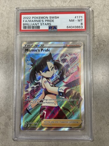 Marnie's Pride graded PSA 8 for sale on eBay