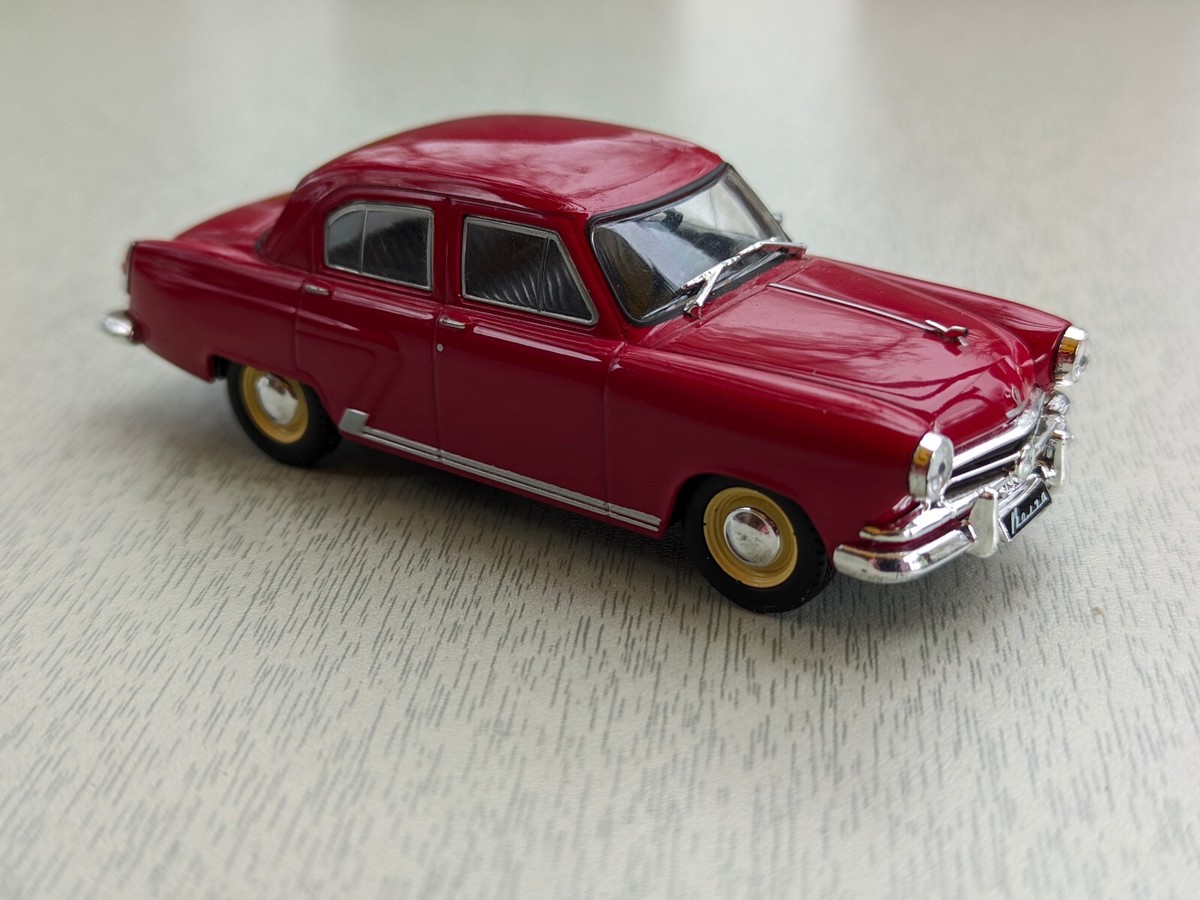 Diecast Soviet car Volga M21 Волга М21 DeAGOSTINI 1/43 Scale | eBay