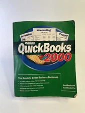 Quicken Financial Solutions QuickBooks 2000 Software Windows book