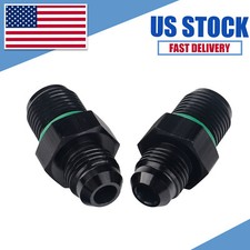 -6AN 6AN Male Flare to 5/8"-18 Inverted Flare Adapter Fitting Fit 40K Tru Cooler
