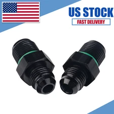 -6AN 6AN Male Flare to 5/8"-18 Inverted Flare Adapter Fitting Fit 40K Tru Cooler
