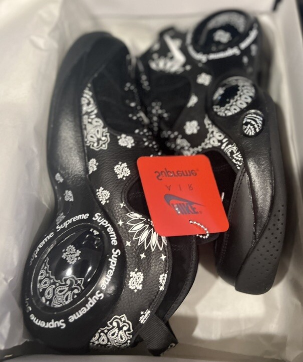 Nike Air Zoom Flight 95 SP Supreme Black Size 9 DJ8604-001 Jason