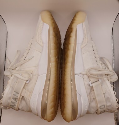 SIZE 13 JORDAN PROTO MAX AIR 720 PURE WHITE JUMPMAN 23 BQ6623-100