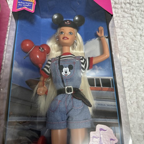 Barbieš Disney MattelĀ š Special EditionĀ Collector's Trio 17058 18970 15124 NIB - Picture 8 of 13