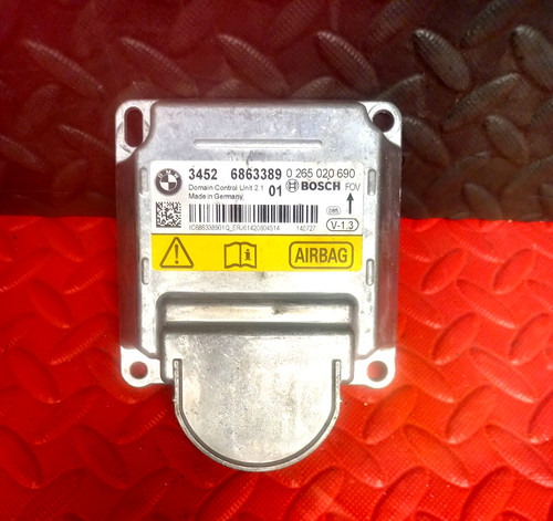 BMW 1 3ER F20 F21 F30 F31 AIRBAG SRS STEUERGERÄT ECU 6863389 2012-17