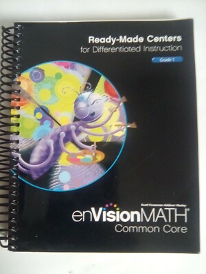 Ready-Made Centers for Differentiated Instruction Envision Math Common Core Gr#1