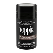 Toppik Hair Building Fibers, Medium Brown, Fill in Fine or Thinning Hair (D798)