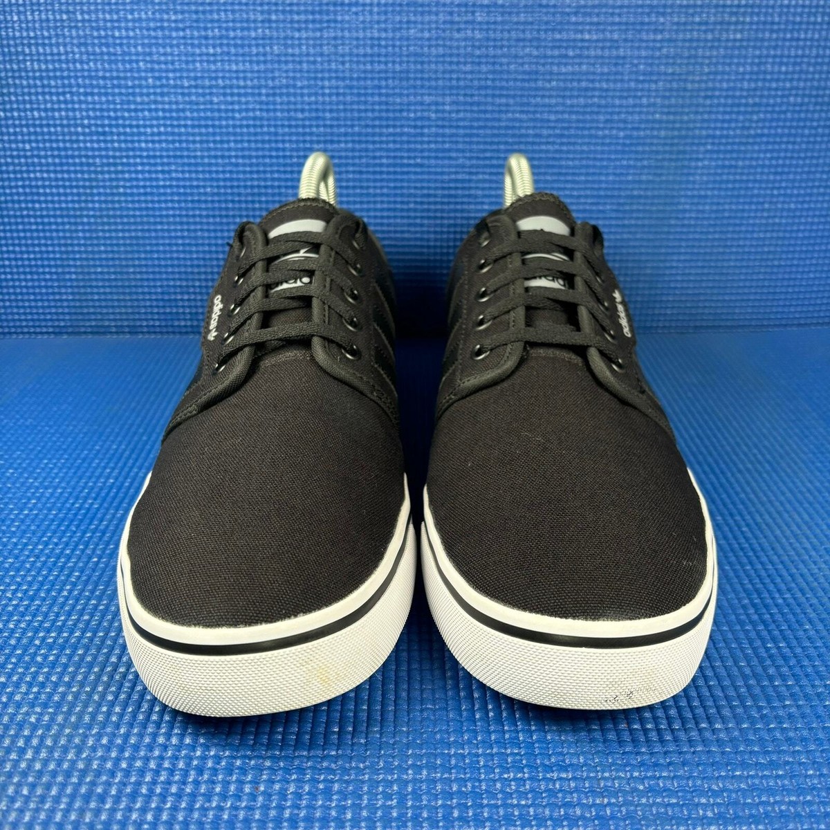 ? ADIDAS SEELEY XT Men`s Size 12 Black White Skateboarding Shoes C77589 s-l1200.jpg main image 2