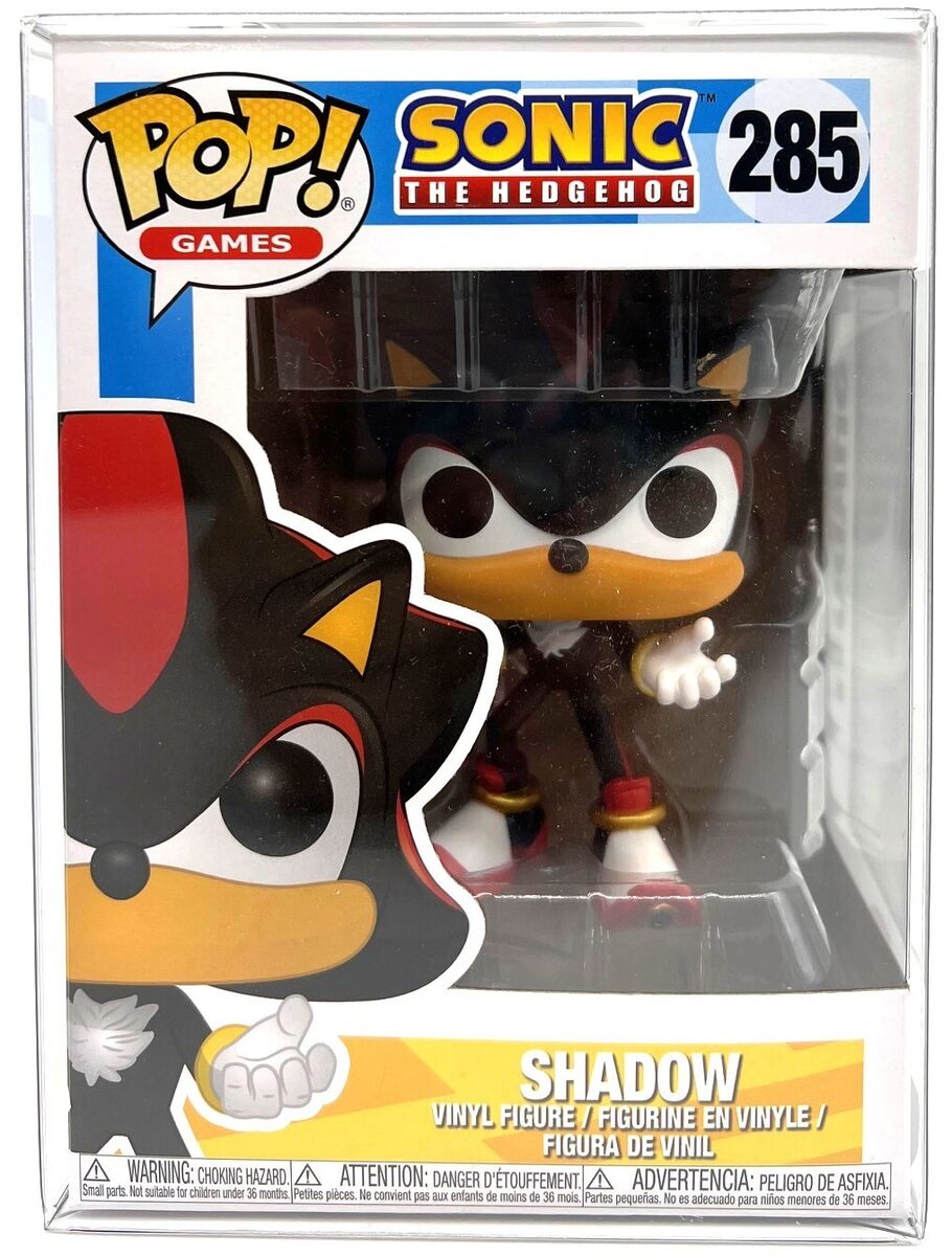 Funko Pop! Sonic The Hedgehog Shadow #285 Common With Protector