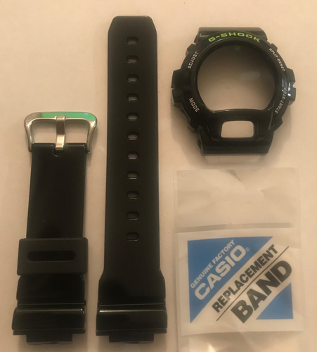 CASIO originale G-SHOCK Band DW-6900CS-1 Lucido Cinturino Nero E Lunetta  DW-6900CS | eBay
