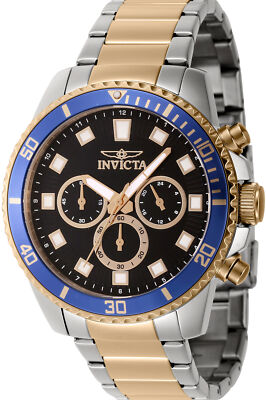Invicta - Uhr 46059 für Mann Schwarz aus Edelstahl