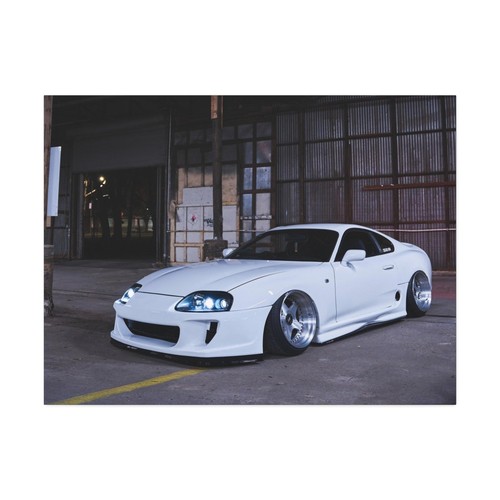 Toyota Supra Mk4 High Resolution Museum Quality Horizontal Canvas Print #017 - Picture 3 of 10
