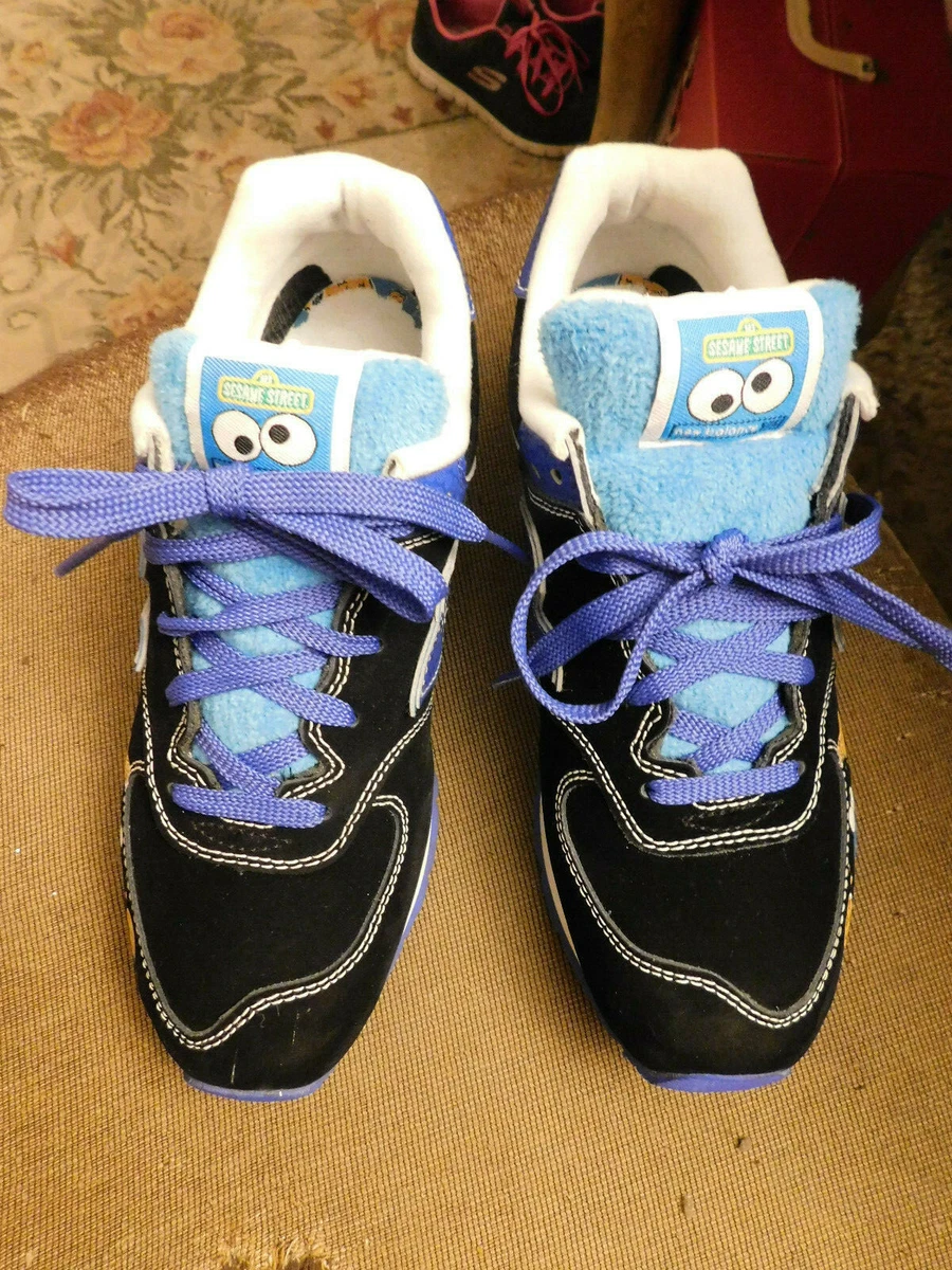 New Balance Sesame Street Cookie Monster Black Blue Sneaker Kids Sz 5.5  women 7 | eBay
