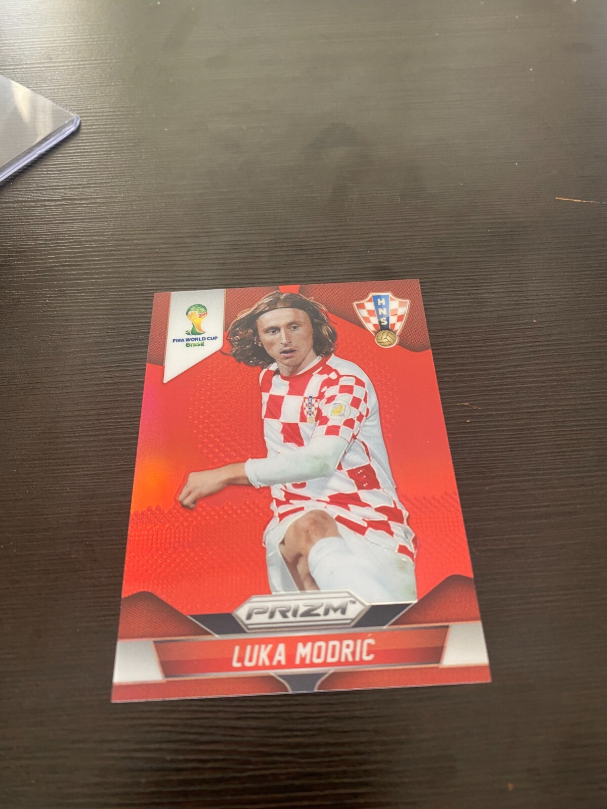 2014 Prizm World Cup Red Prizm Luka Modric #118 /149