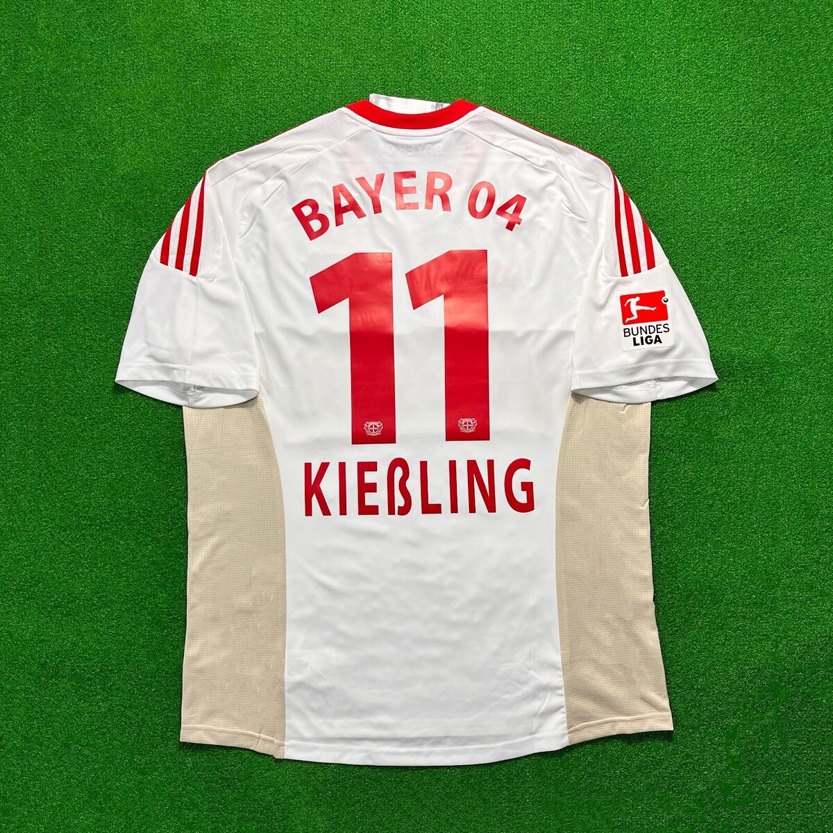 Stefan Kiessling 11/12 Bayer Leverkusen Away Jersey Adidas Stefan Kiessling 11/12 Bayer Leverkusen Away Jersey Adidas
