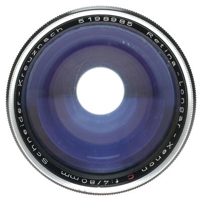 Schneider Retina-Longar-Xenon f:4/80mm C Kodak Camera Lens | eBay