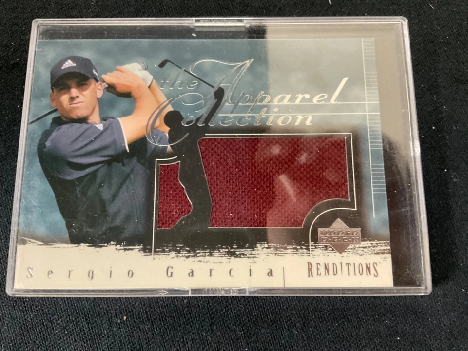 2003 Upper Deck Renditions - Apparel Collection #AC-SG Sergio Garcia (MEM) - Image 3 of 4