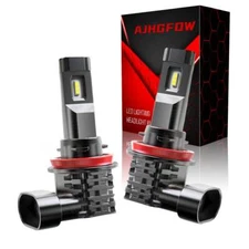 AJHGFOW H8 H11 LED Headlight Kit Low Beam Bulbs Super Bright 6500K White 20000LM