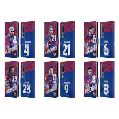 OFFICIAL FC BARCELONA 2023/24 FIRST TEAM LEATHER BOOK CASE FOR XIAOMI PHONES