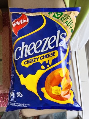 Twisties Cheezels Original Corn Snacks Big Pack 140g
