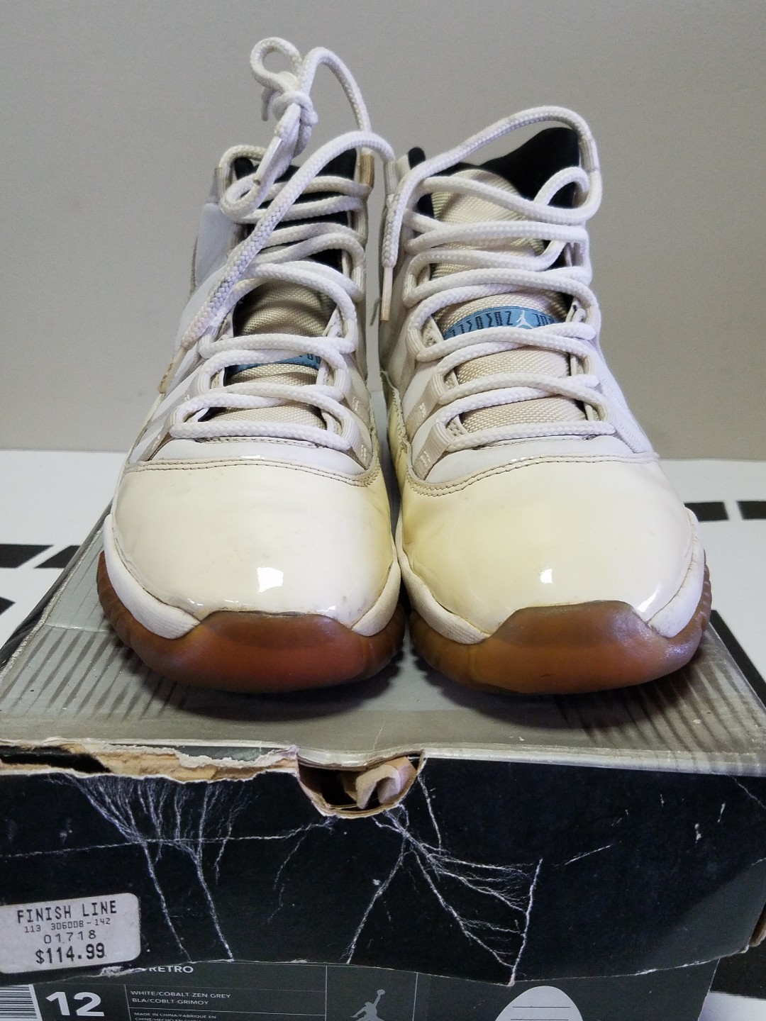 Seasonal clearance sale 2018 Jordan XI Columbia Sz 11.5 air retro 11 136046-142 blue parts only beaters Seasonal clearance sale 2018 Jordan XI Columbia Sz 11.5 air retro 11 136046-142 blue parts only beaters