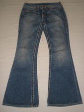 TRUE RELIGION JENNIFER BIG T JEANS SIZE 28 SALE RARE MADE IN USA