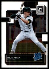 Nick Allen 2022 Donruss Optic #172 Athletics MLB READ FREE SHIPPING AutographDen