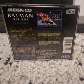 Batman Returns Sega Mega CD  With  Manual PAL