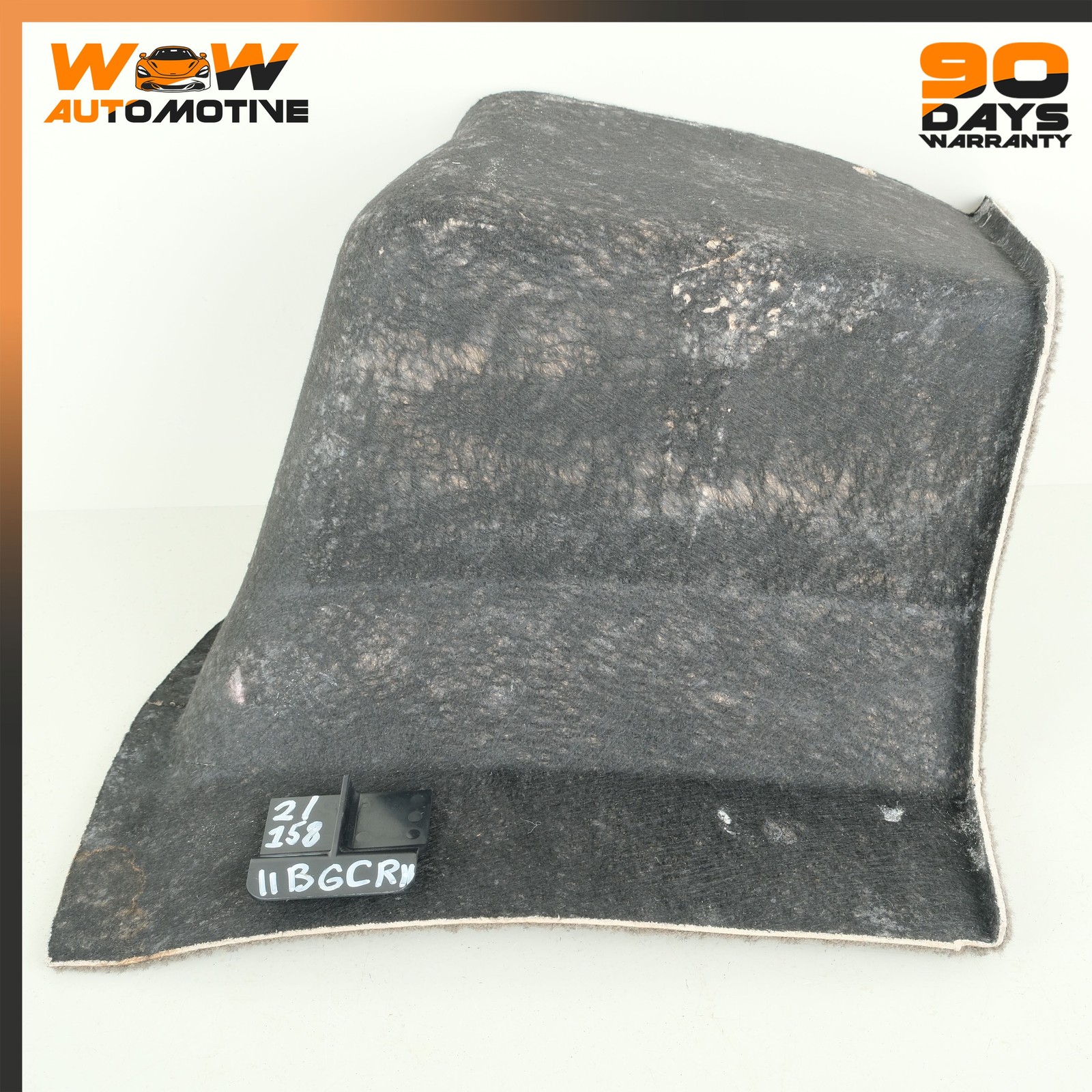 Bentley Continental GT 2010-2012 Rear Right Trunk panel carpet