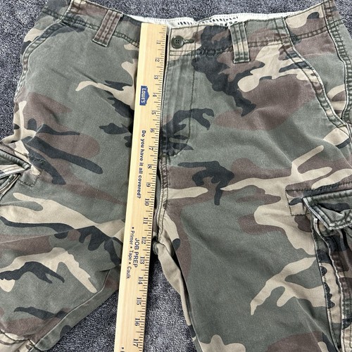 Old Navy Y2K Camo Cargo Shorts Men’s 34 Long 10” Inseam Casual Outdoor - Picture 5 of 13