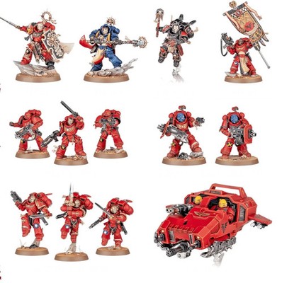Space Marine Half of Armageddon Launch Box - Modelle und Einheiten