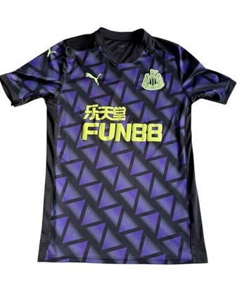 2020/21 Newcastle United Third Fußball lila & schwarz Trikot Größe Herren Medium