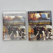 Transformers Fall Of Cybertron with Sleeve Cover PlayStation 3 PS3 UNUSED SEALED