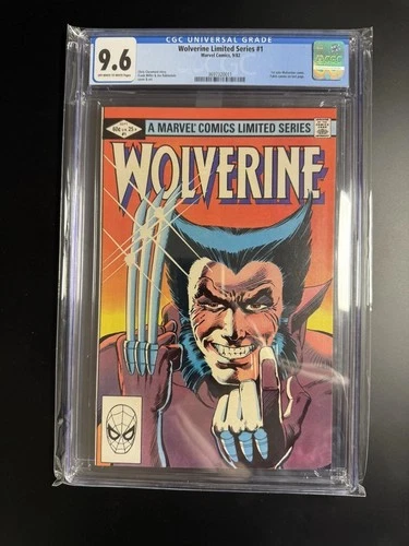 Wolverine Limited Series #1 (1982, Marvel Comics) CGC 9.6!