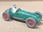 VINTAGE DINKY TOY 233 COOPER BRISTOL RACING CAR 1950S DIECAST GREEN RED HUBS