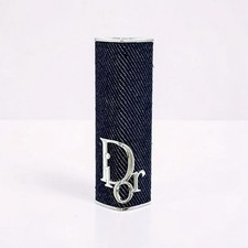 Dior Addict Lipstick Case Blue Indigo Denim Limited Edition - New No Box