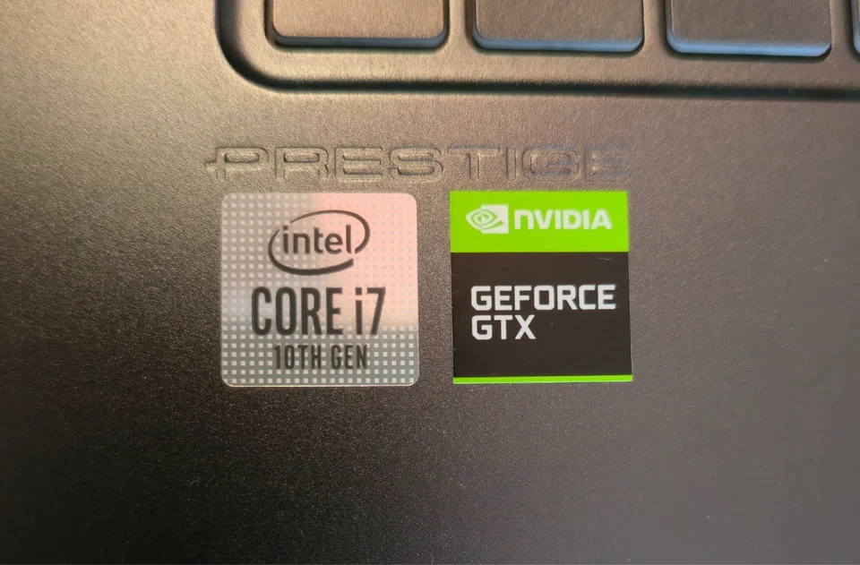 MSI Prestige 15-i7 10ᵉ–GTX 1650–SSD 512 Go-Écran Mat 4K–Très bon état–Avec boîte - Photo 4/4