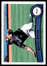 Rajai Davis 2011 Topps #588 Blue Jays MLB READ FREE SHIPPING AutographDen