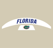 Florida Gators Riddell Mid-Size Speedflex Football Helmet Bumper Decal Set