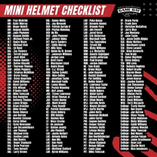 Team Break -  Game Day Legends Mini Helmet Mystery Box