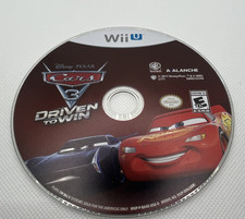 WB Games Cars 3: Driven to Win Nintendo Wii U Racing Game Disc Only E10+ NTSC