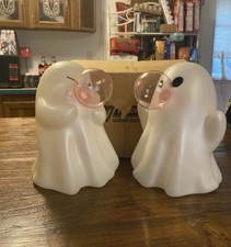 Viral Pink Bubble Ghost Blow Mold Set Dollar General Halloween Summerween
