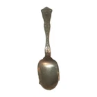 Vintage RW&S Wallace Sterling Silver Decorative Patter Small Spoon 5"