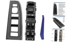 Master Power Window Switch Control Button  Bezel Compatible with 2003-2007