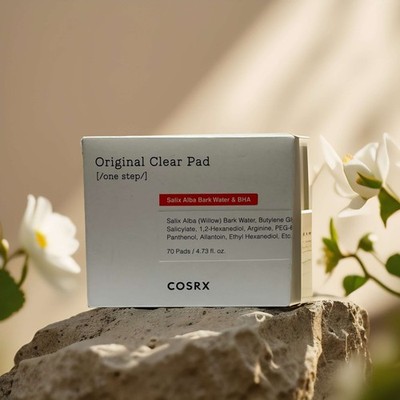 Clarifying Toner | One Step Original Clear Pads by COSRX   4.7 fl oz (70 ct)