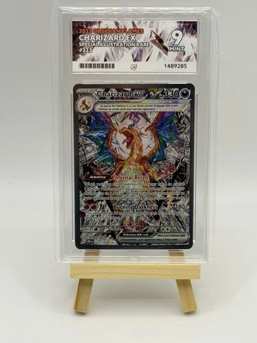 ACE 9 Charizard EX 223/197 Obsidian Flames Mint Pokemon
