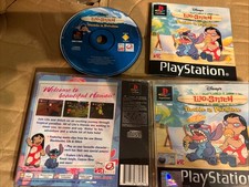 Thumbnail of ebay&reg; auction 389491573844 | Disney Lilo & Stitch Trouble in Paradise (PS1) (komplett mit Handbuch) PAL