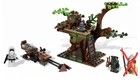 lego star wars ewok attack (7956) Just Missing 1 Minifig, Otherwise Complete