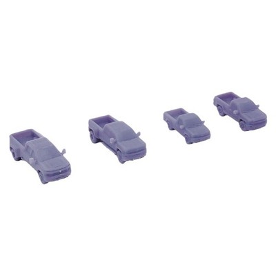 Outland Models Miniatures Modern Pick-up Truck Set 1:220 Z Scale