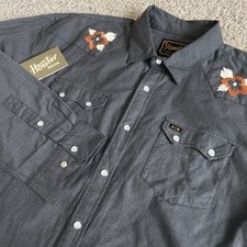 Howler Bros Crosscut Deluxe Desert Blossom Pearl Snap Shirt